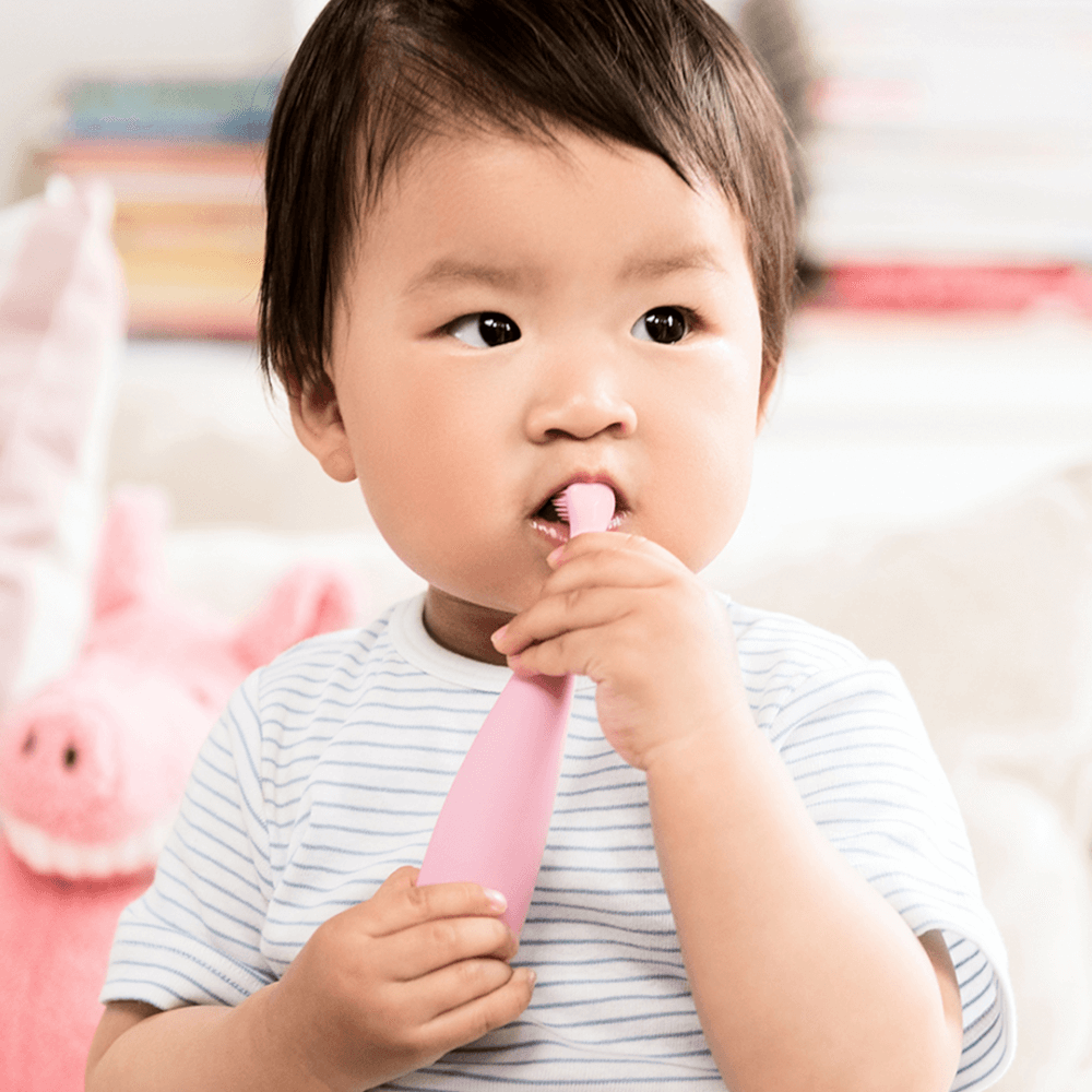 แปรงสีฟันไฟฟ้าสำหรับเด็ก FOREO ISSA Mikro Pearl Pink